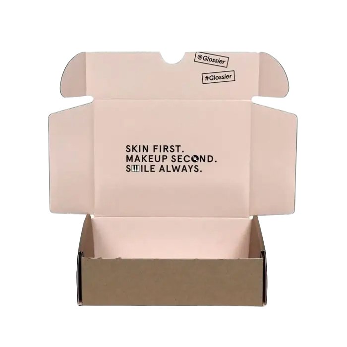 New Fashion Shipping Printed Mailer gift Boxes Custom Logo Folding Corrugated Board Cosmetic
