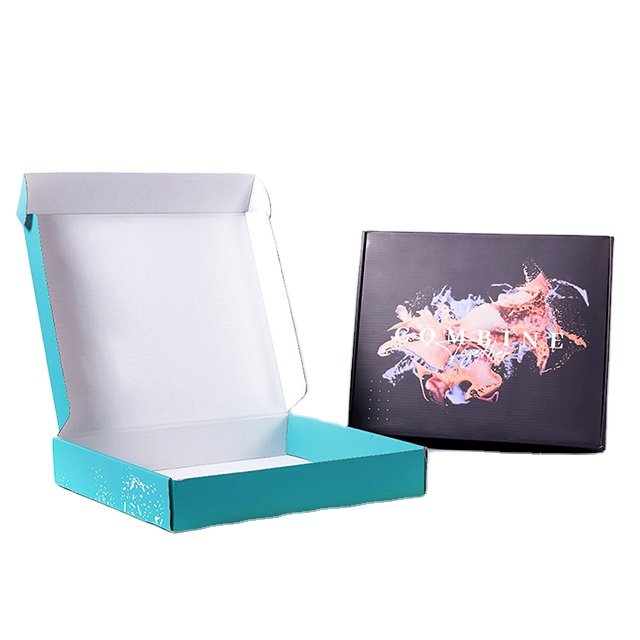 Custom Kraft Paper Box Wholesale Packaging Cardboard Logo Print White Pink Gift Shipping Big Packaging Boxes