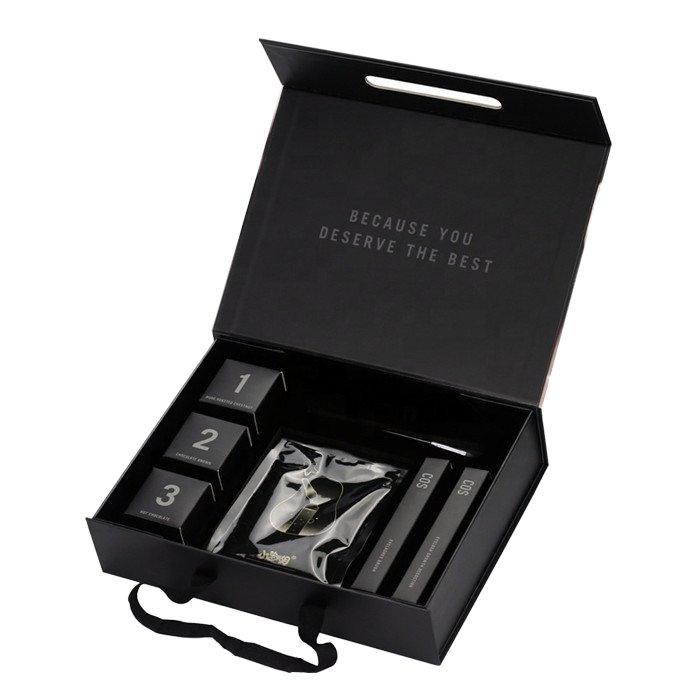 Premium Folding Clamshell Set Universal Valentine's Day Book Custom christmas magnetic gift paper box