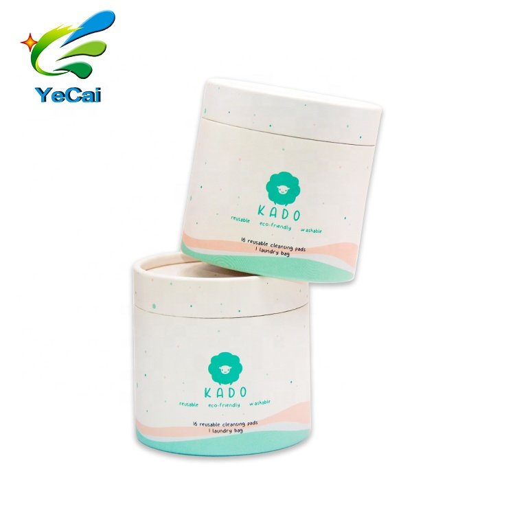 chocolate powder Compostable Carton Round BoX aluminum free Biodegradable Cylinder Kraft Cardboard Tea Packaging Paper Tube