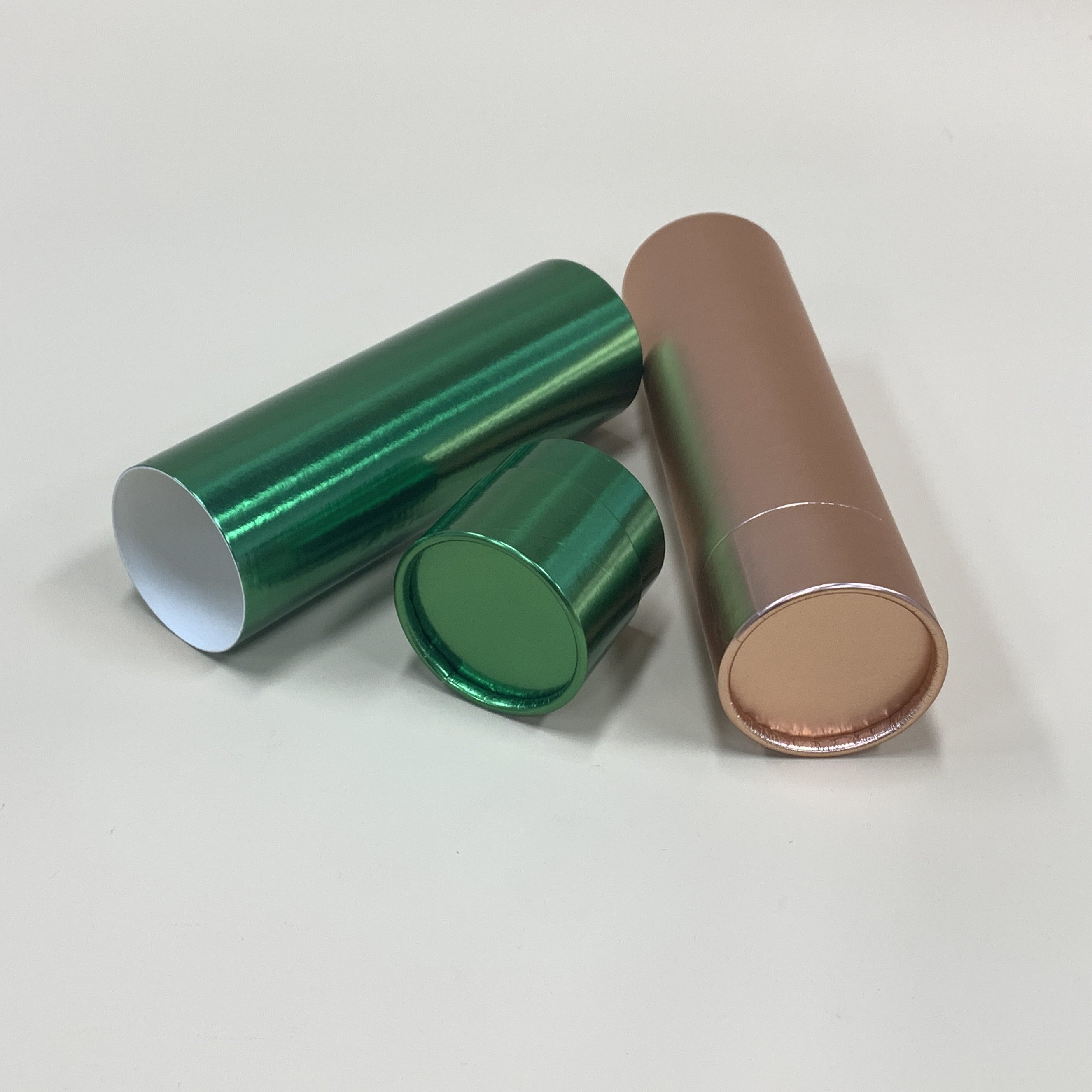Biodegradable Cosmetic Paper Tube Packaging Essential Oil Bottle Paper Tube Package with Logo