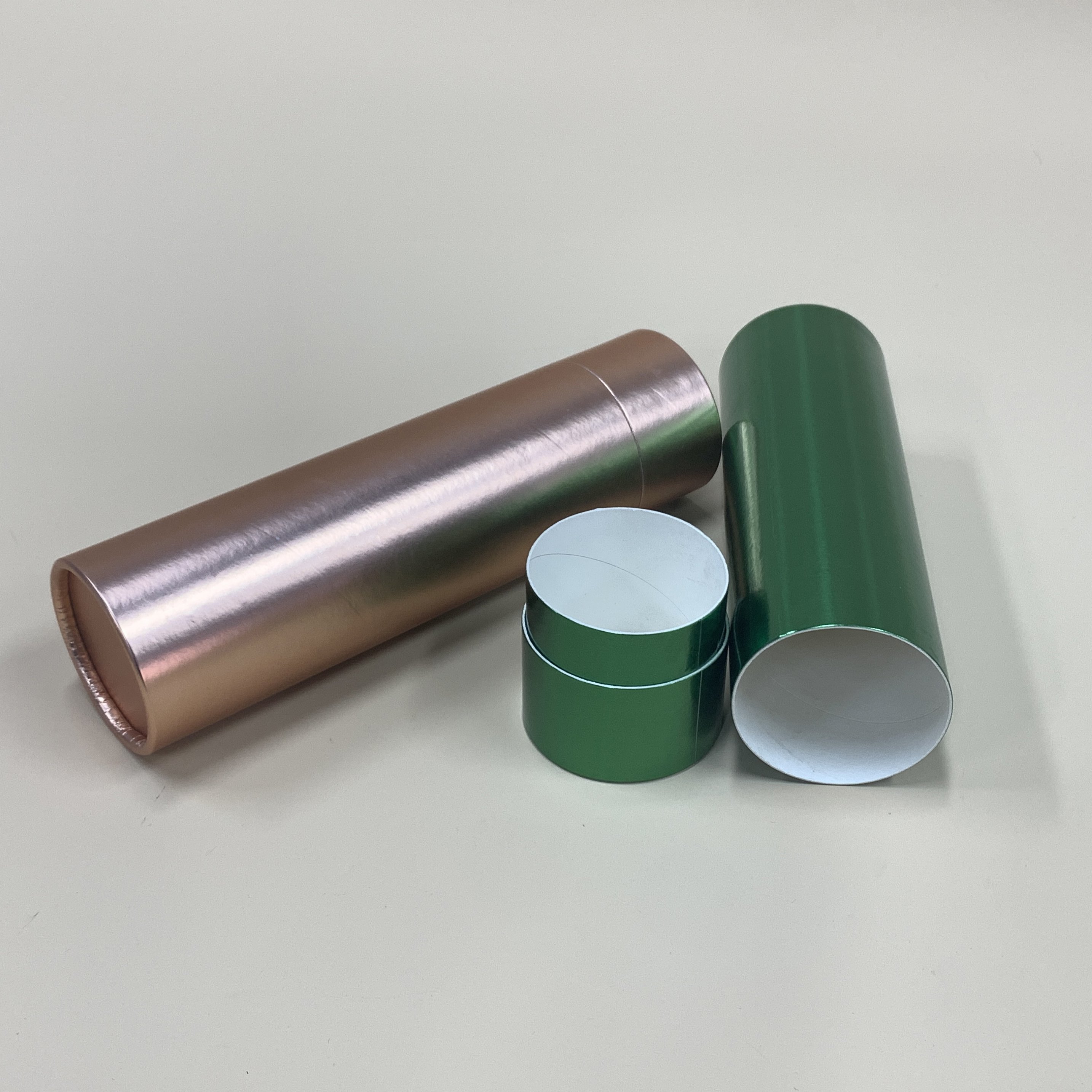 Biodegradable Cosmetic Paper Tube Packaging Essential Oil Bottle Paper Tube Package with Logo