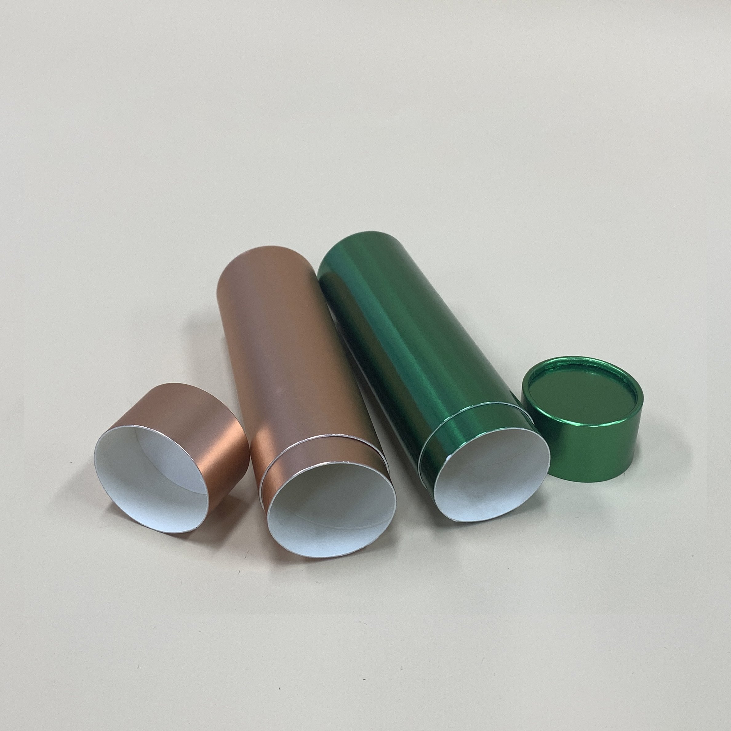 Biodegradable Cosmetic Paper Tube Packaging Essential Oil Bottle Paper Tube Package with Logo