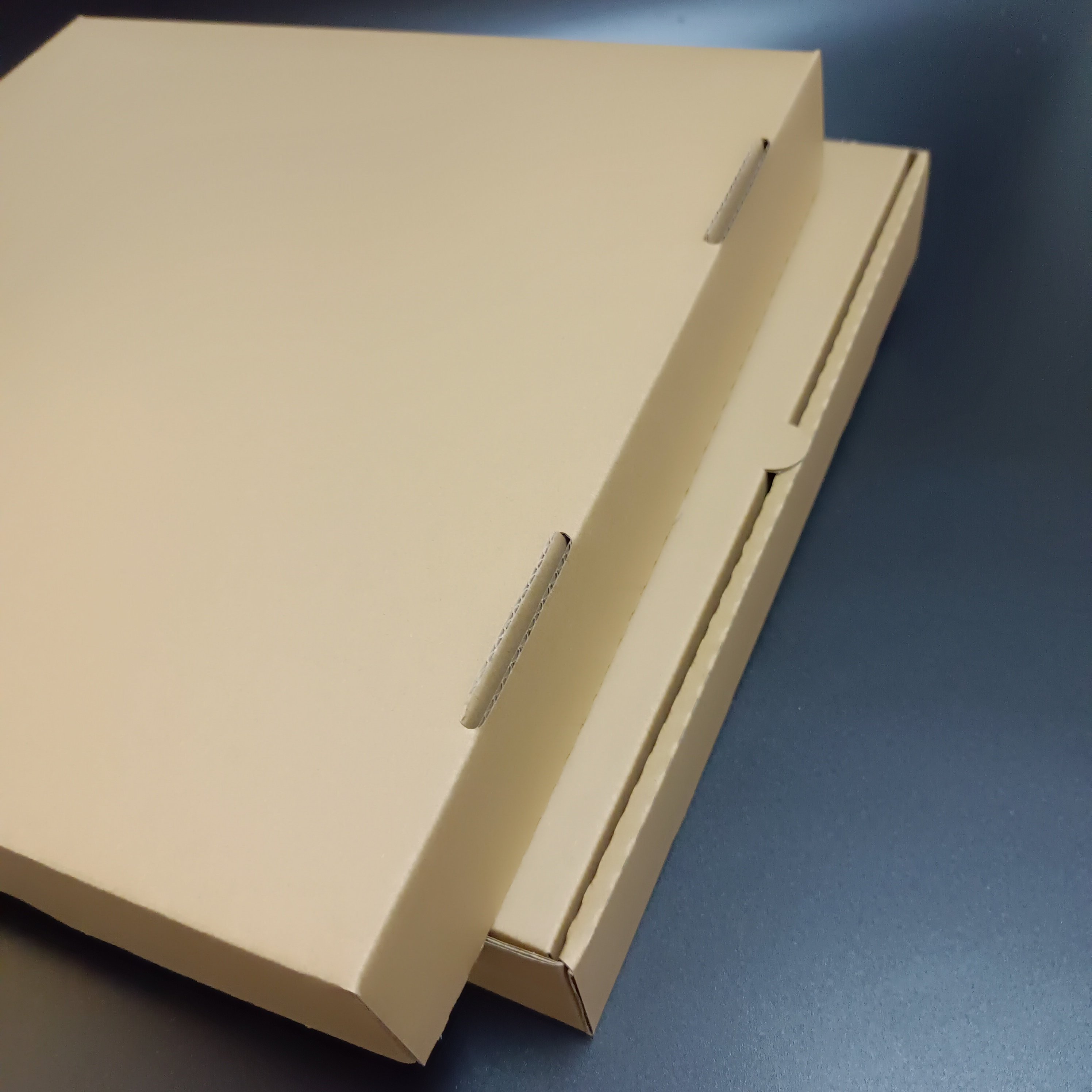 SP3023 Brown E-flute corrugated box with custom logo, size and printing
