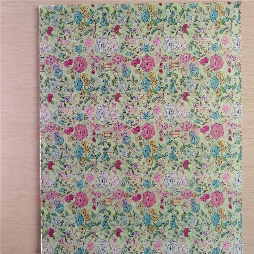 Roses Desgin In-stock Gift Wrapping Tissue Paper for Packing, Rosas Tissue Wrapping Paper for Wholesale