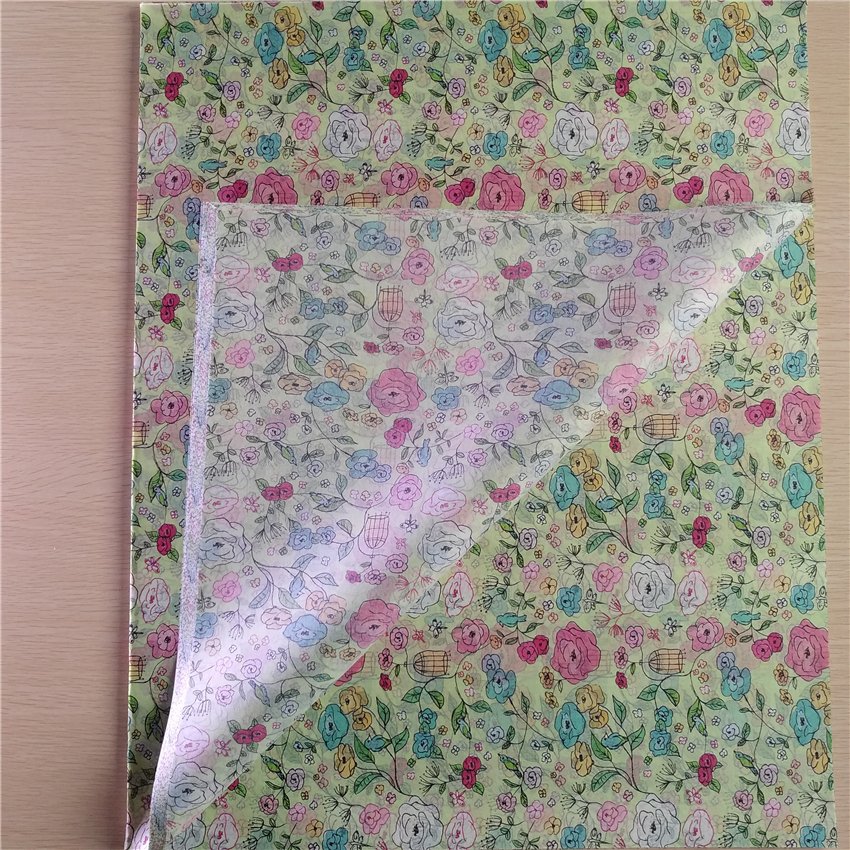 Roses Desgin In-stock Gift Wrapping Tissue Paper for Packing, Rosas Tissue Wrapping Paper for Wholesale