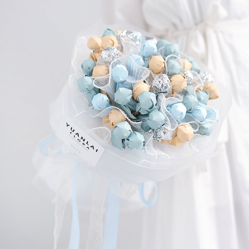 JAYWOOD 2022 Korean hansu double-sided waterproof Multi Colors roll bouquet fresh flower wrapping packaging paper