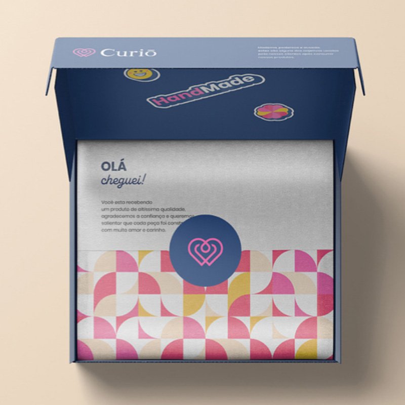 factory custom size logo pillow mailing packaging box paper cardboard folding gift carton