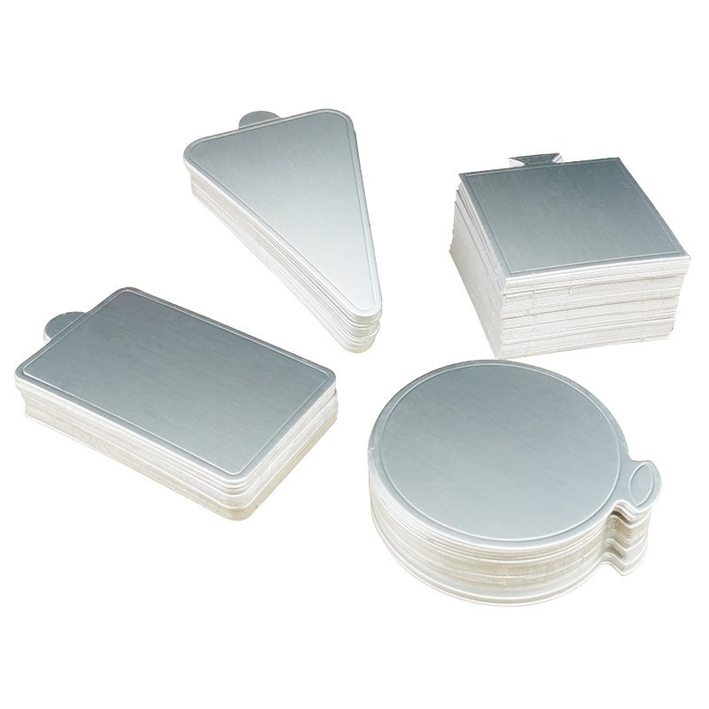 custom wholesale disposable food grade silver round papercard