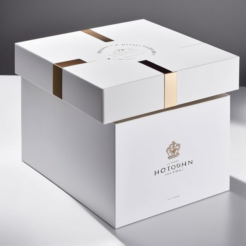 Custom Logo Luxury Empty Lid and Base Gift Boxes Paper Packaging 2 Pieces Rigid Box