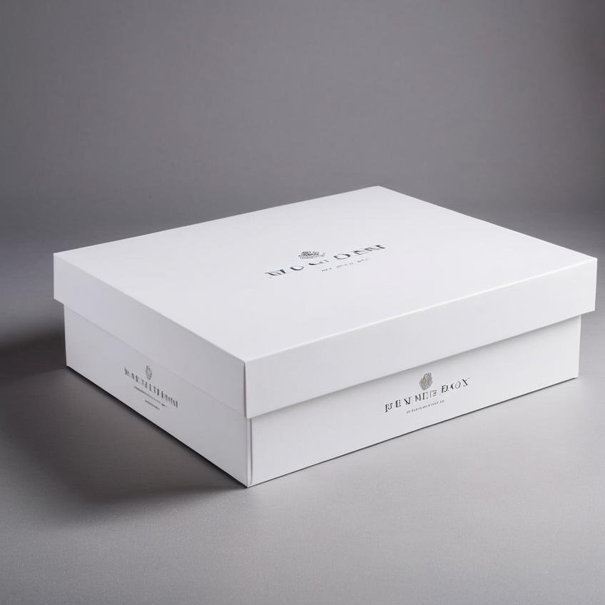 Custom Logo Luxury Empty Lid and Base Gift Boxes Paper Packaging 2 Pieces Rigid Box