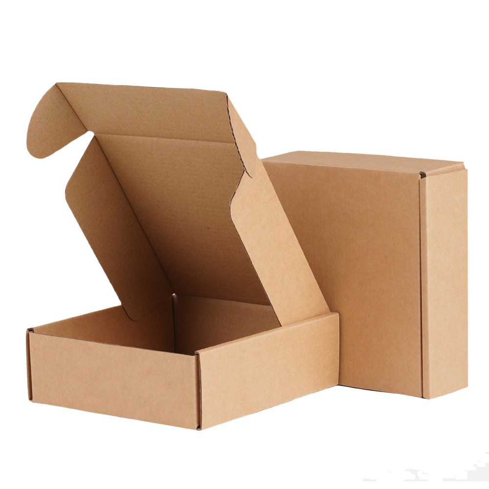 Custom Logo Pink Corrugated Mailer Boxes Cardboard Paper Packaging Boxes Mailing Postal Shipping Boxes