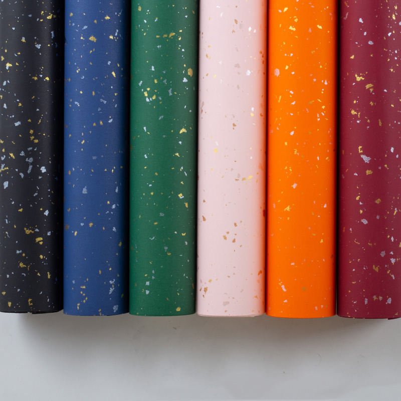 Hot Sales 787*1092mm Colourful Embossed Paper Specialty Pearlescent Paper Pattern Glitter Cardboard
