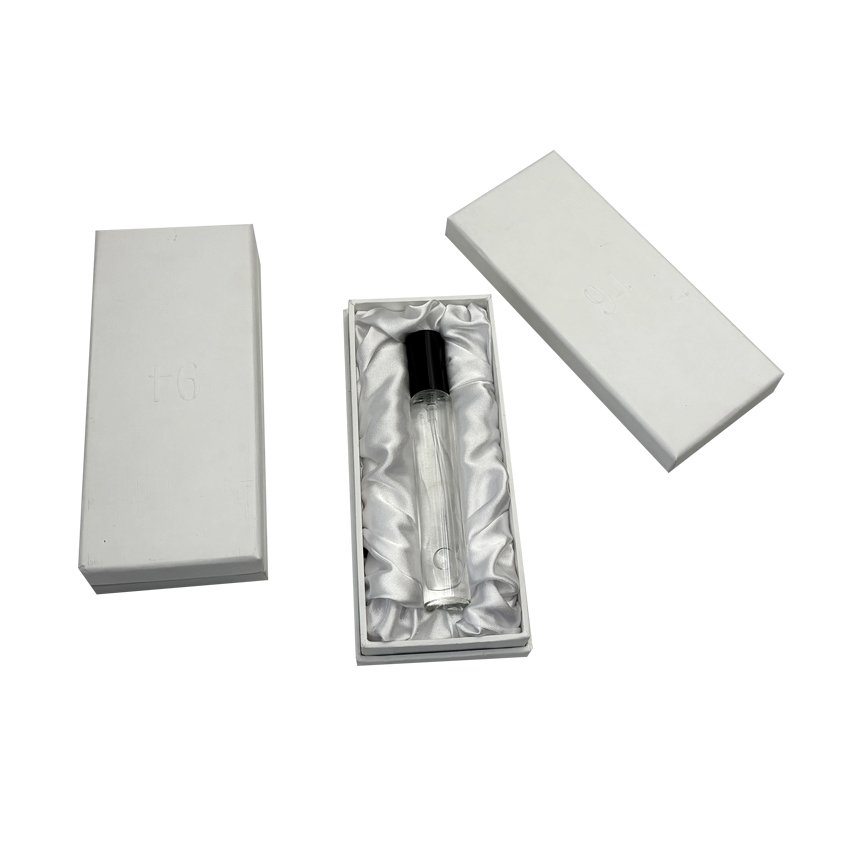 Luxury Design two pieces lid and tray Handmaking Empty Perfume Gift Box Packaging with logo