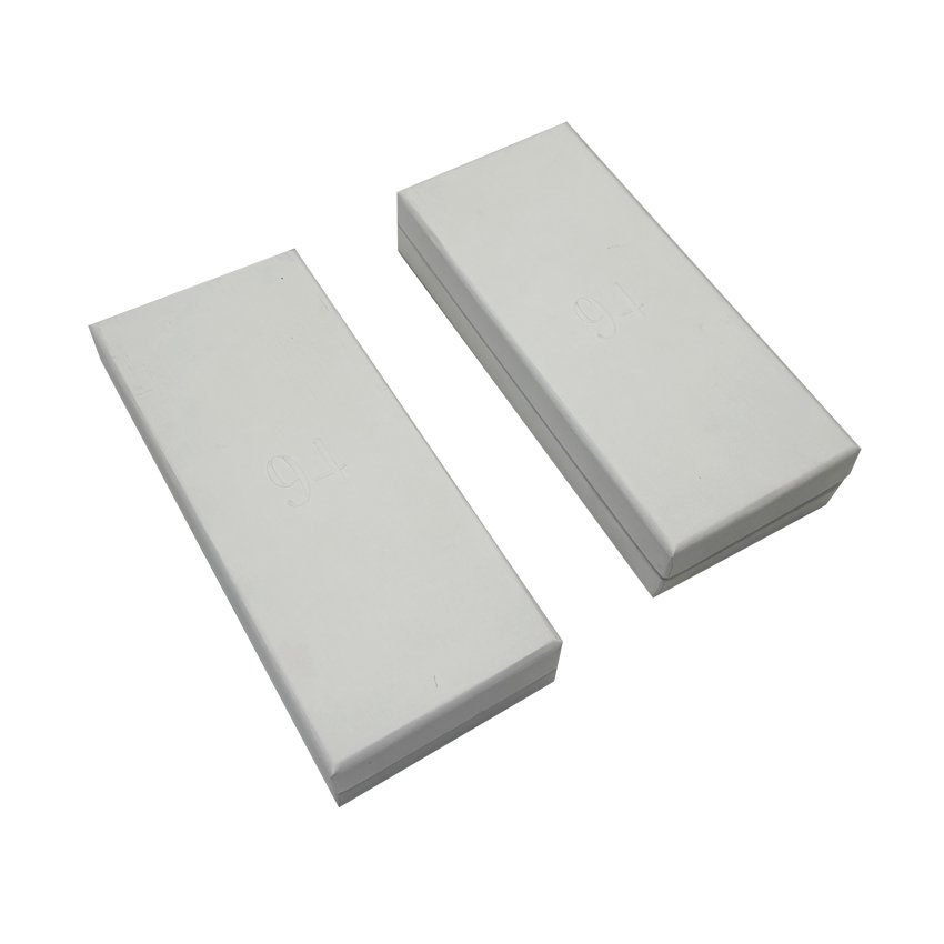 Luxury Design two pieces lid and tray Handmaking Empty Perfume Gift Box Packaging with logo