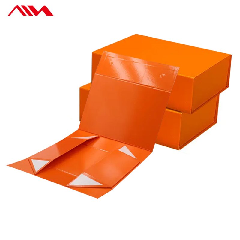 Corrugated Satin Wig Custom Logo Packaging Hair Extension Box With Ribbon Magnetic Gift Box