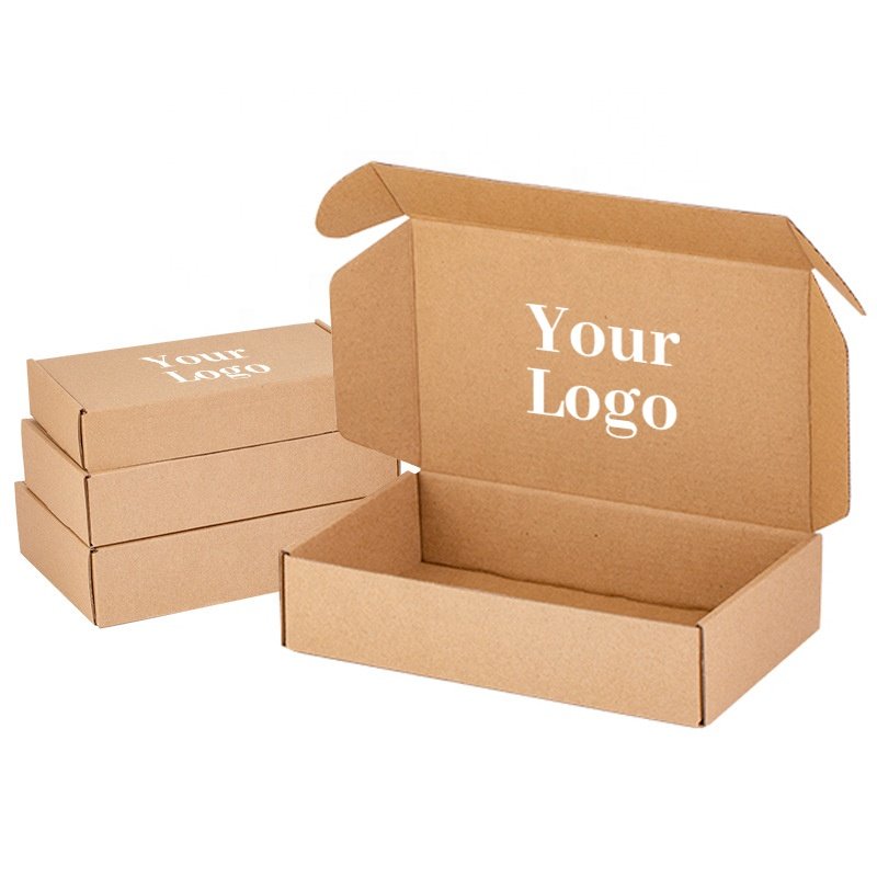Wholesale High Quality Cheap Foldable E-commerce Mailing Corrugated Packaging Paper Boxes With Customized Printing
