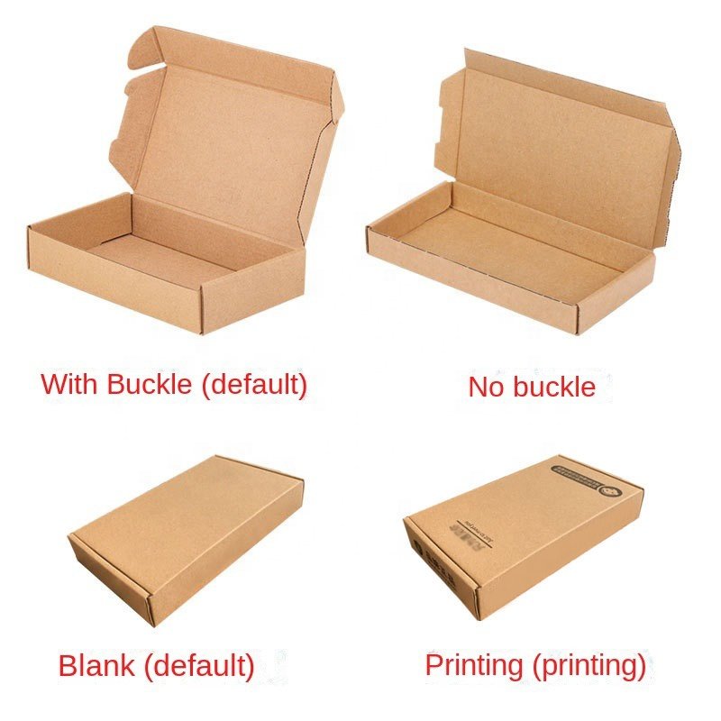 Wholesale High Quality Cheap Foldable E-commerce Mailing Corrugated Packaging Paper Boxes With Customized Printing