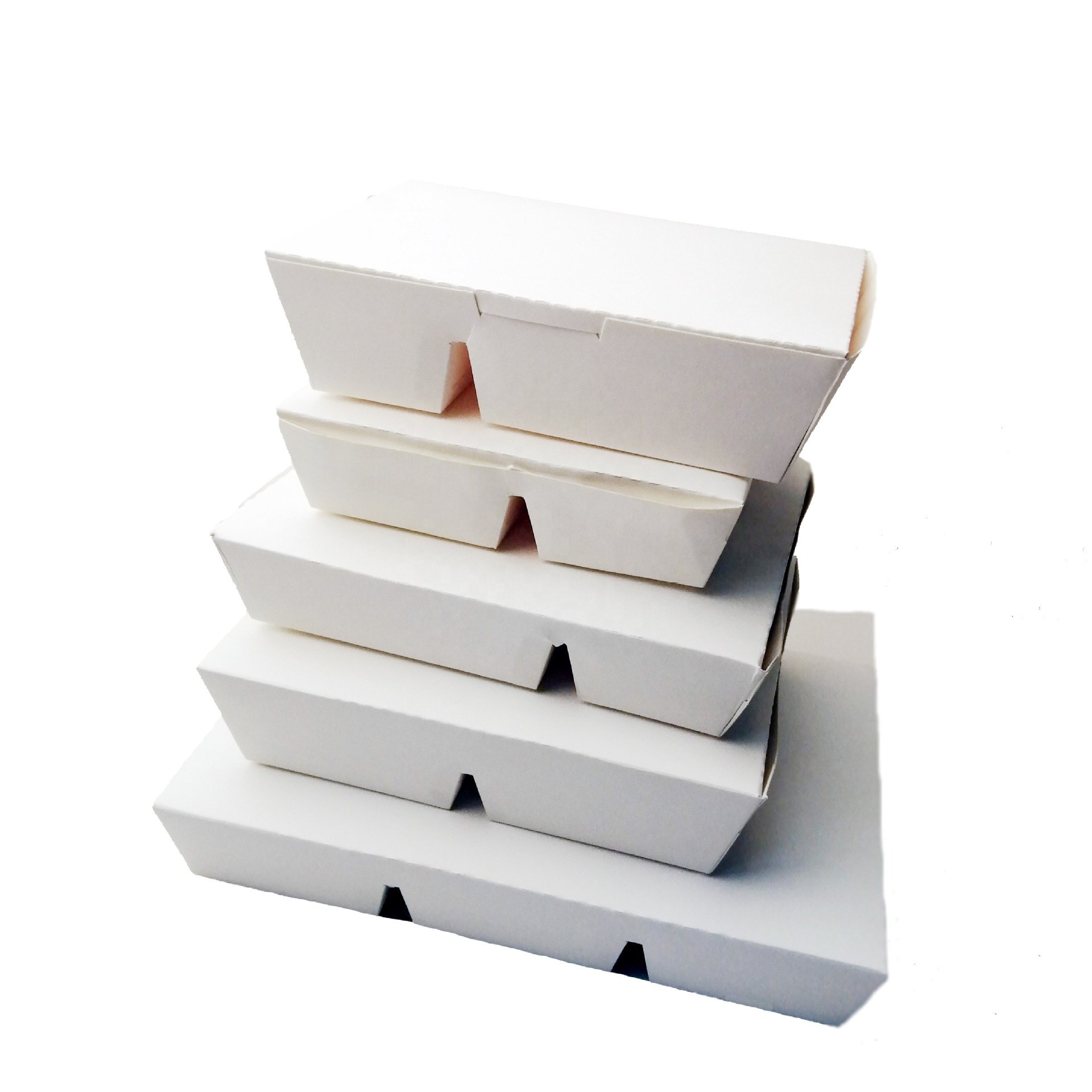 Disposable Food Container Packaging Kraft Paper Fast Food Takeaway Takeaway Kraft Paper Food Lunch Box
