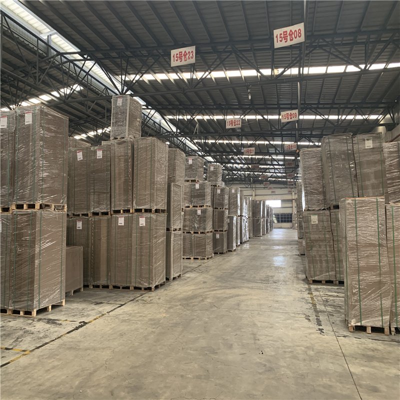 Premium Quality 500 Gsm 600 Gsm Grey Board Thin paper Board Custom Size Recycled Materials