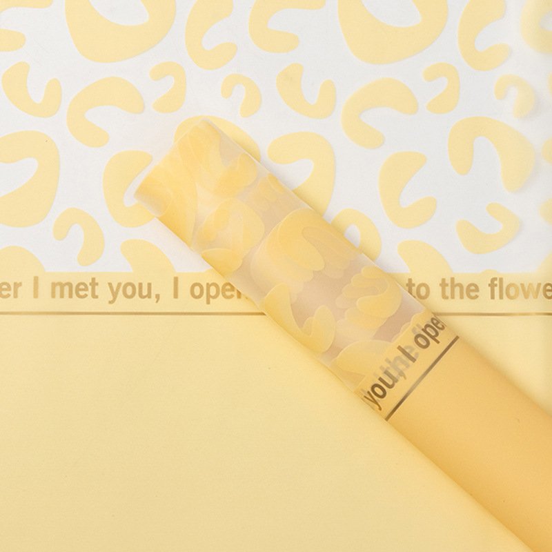 Leopard Noosa paper rose flower wrapping paper florist floral bouquets wrapped flowers gift decoration wholesale paper packaging