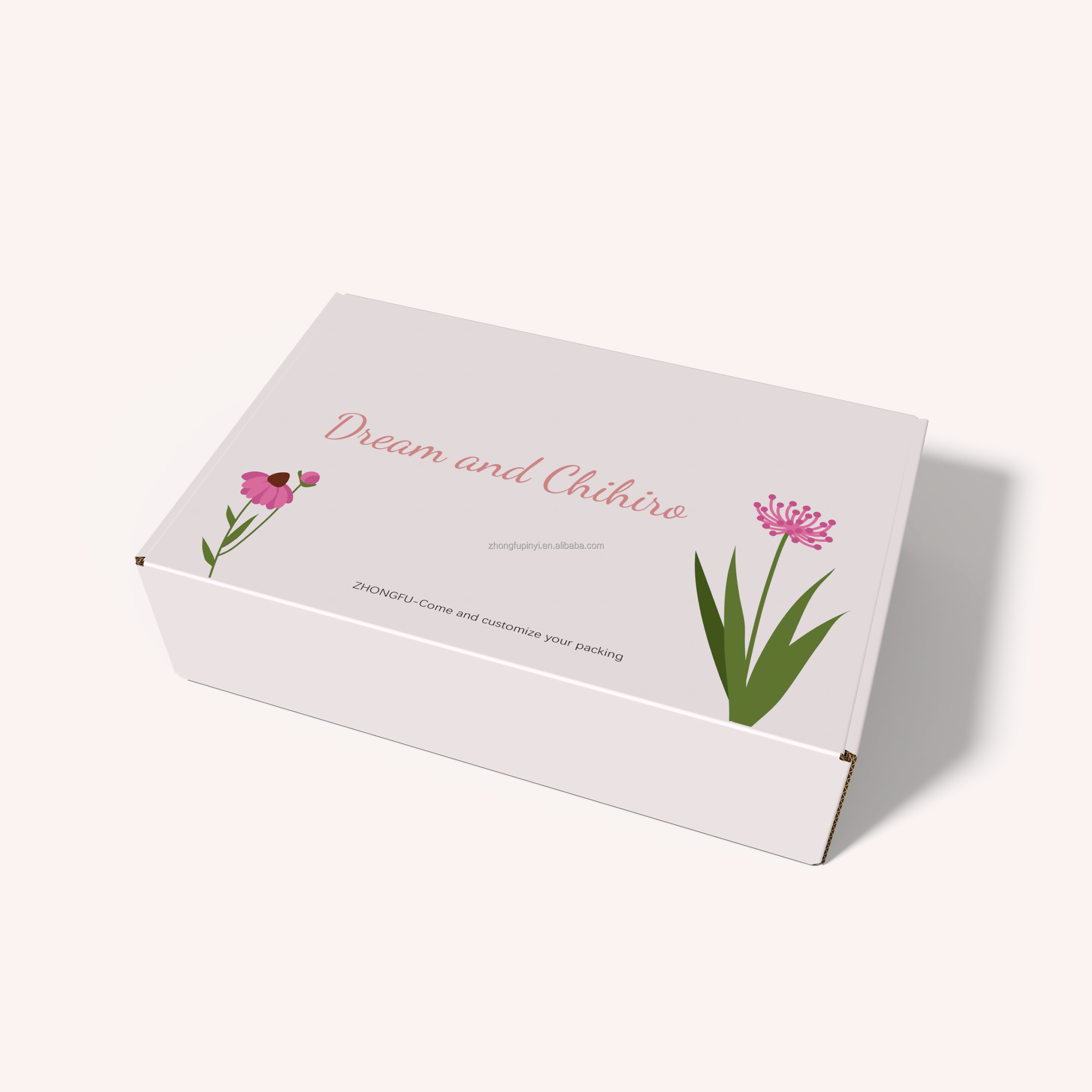 Custom Packaging Paper Luxury Flower Hat Gift Boxes Wholesale I Love You Roses Paper Box For Packaging Flowers
