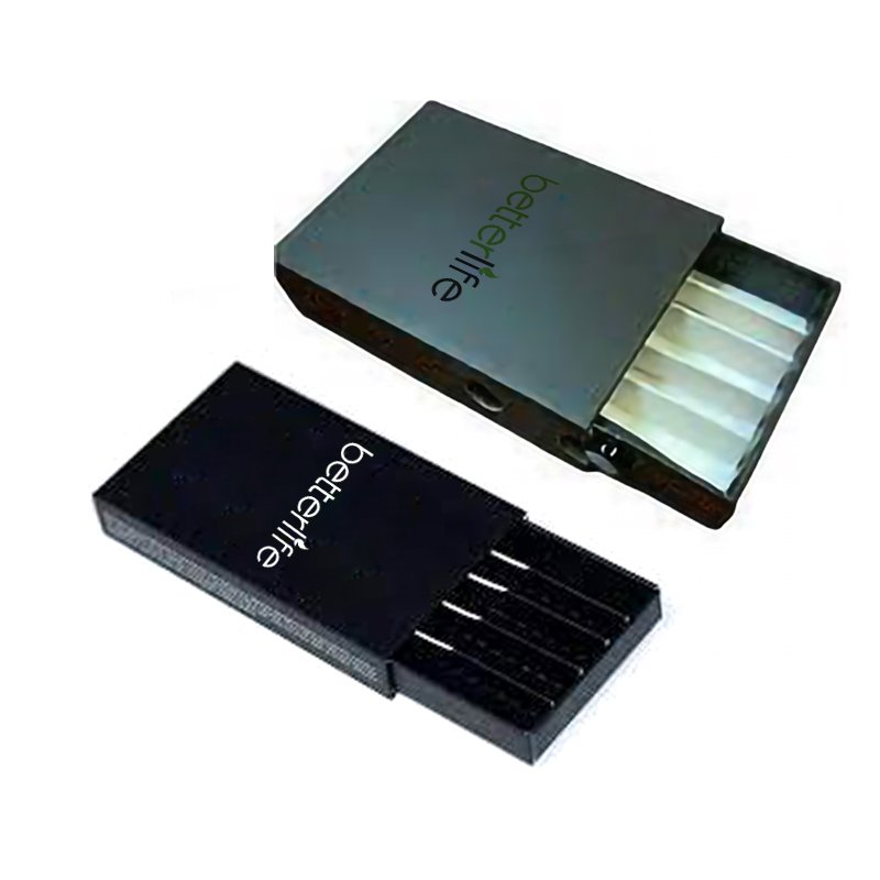 Customize Pre Smell Proof Roll Child Proof CR Portable Paper Box Packaging With 5 Dividers Cone Filling Box