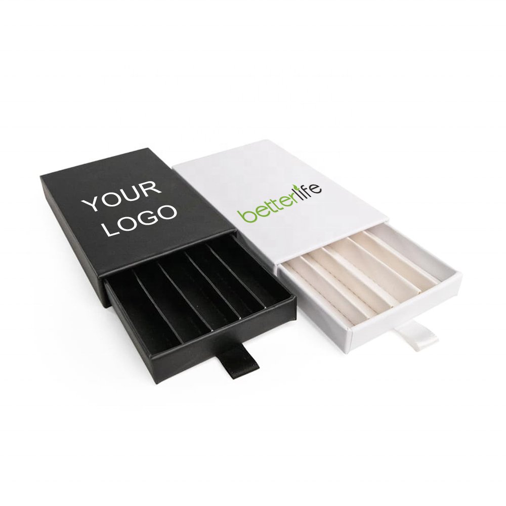 Customize Pre Smell Proof Roll Child Proof CR Portable Paper Box Packaging With 5 Dividers Cone Filling Box