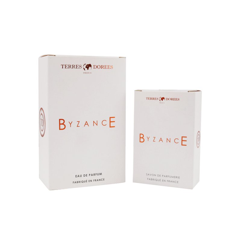 High Quality Paper Perfume Packaging Boxes Custom Logo Printing Folded Carton