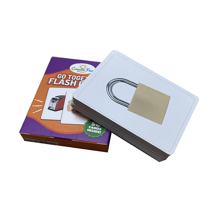 Customized Printing Early Learning Educational Paper Flash Cards