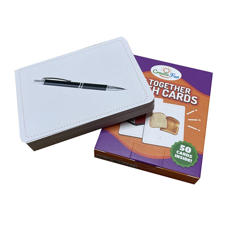 Customized Printing Early Learning Educational Paper Flash Cards