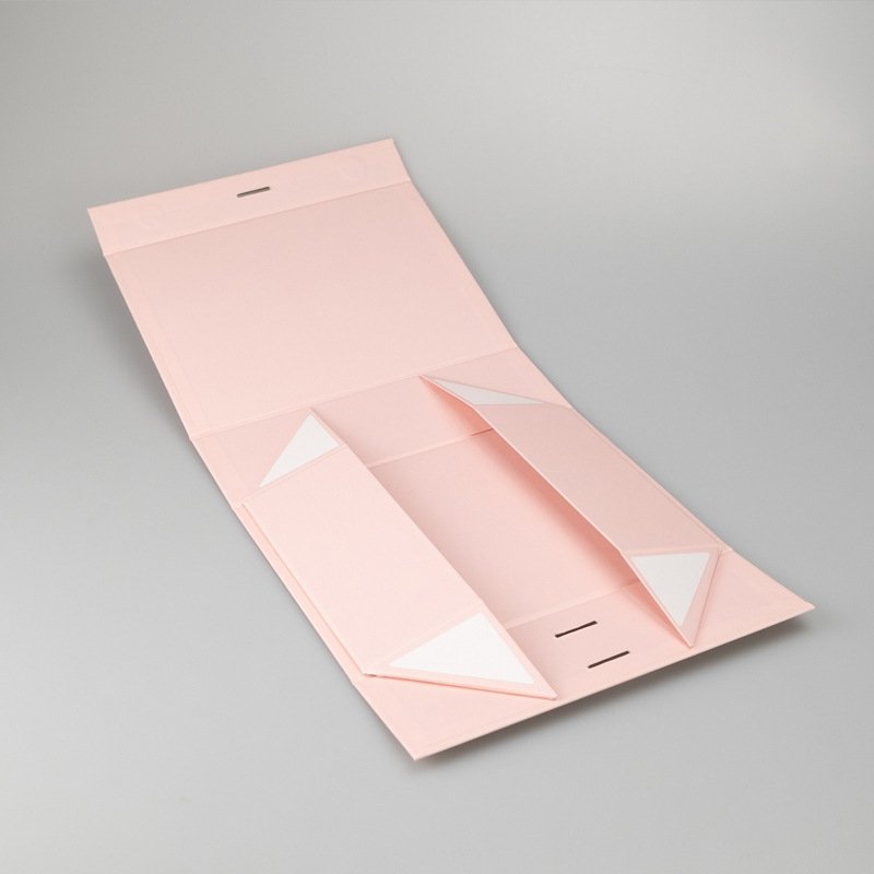 Custom Logo Luxury Card Paper Box With Ribbon Folding Packaging Box For T-shirt Shoes Clothes