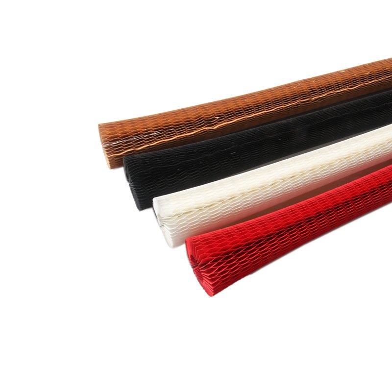 Wholesale honeycomb paper wrap packaging cover wine bottle protector sleeve