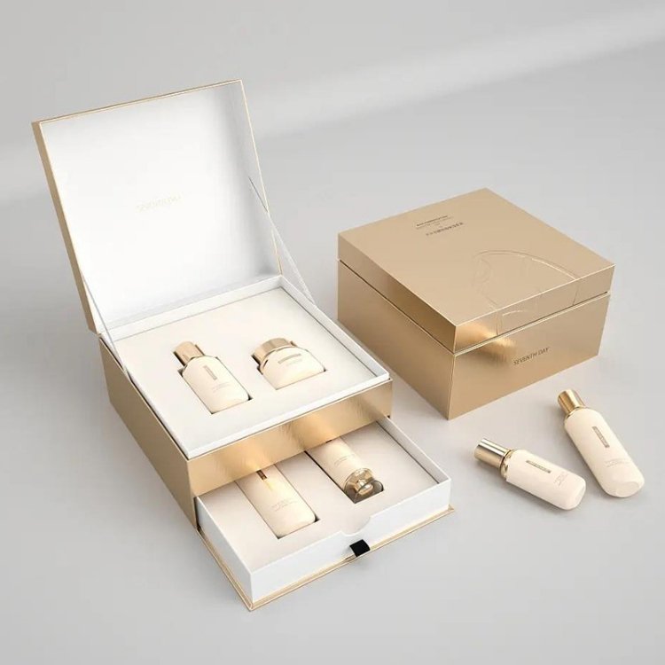 Custom Magnetic Closure Recycle Rigid Cardboard Packaging Paper Box For Cosmetic Jars