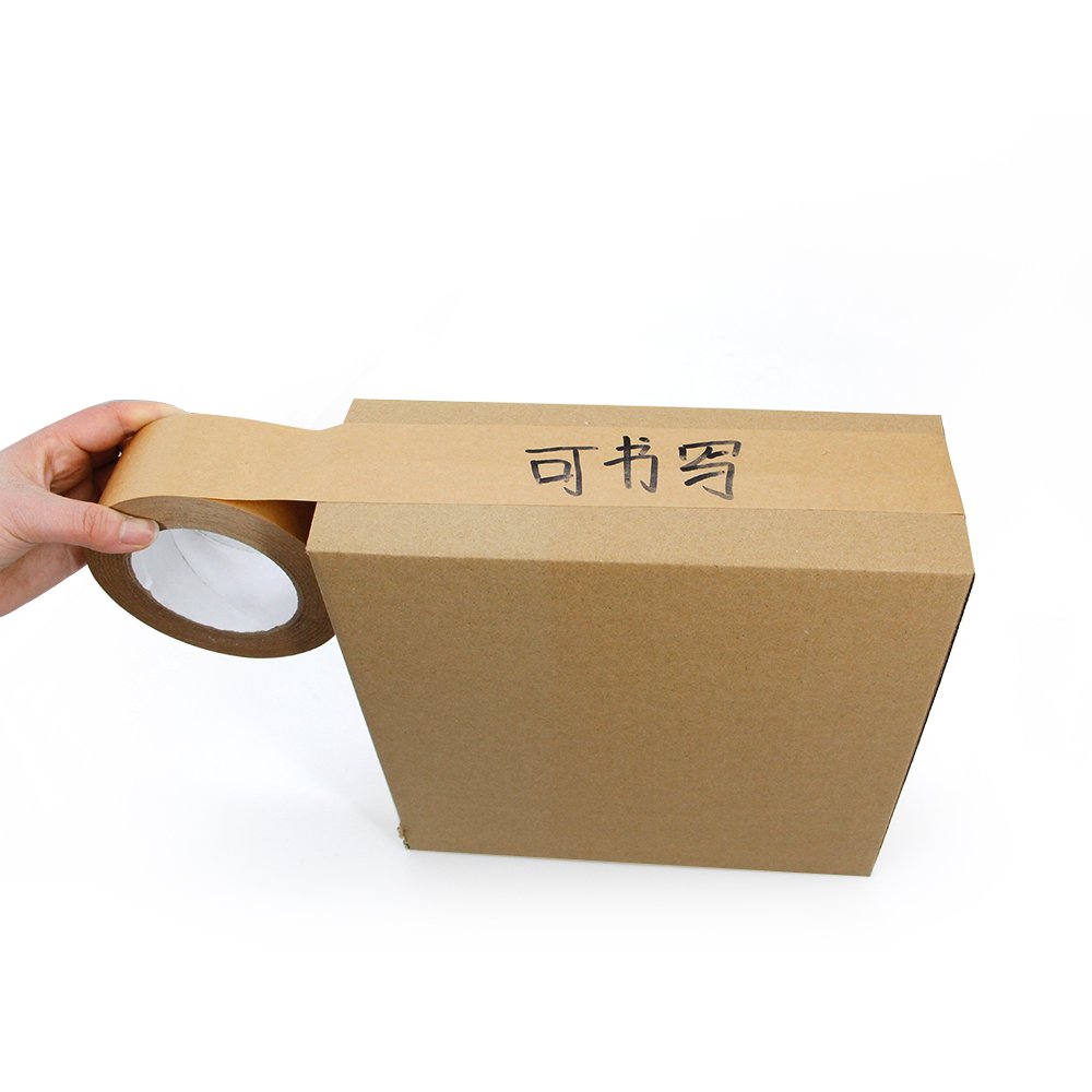 Writable Surface Paper Tape for Masking, Sealing, and Packaging Use, Eco-Friendly and Recyclable, Easy-to-Tear