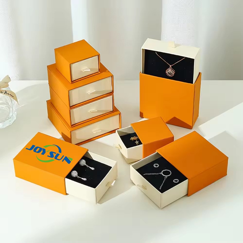 HOT Luxury Gift Box Packaging Handle Folding Custom Logo Hard Rigid Cardboard Paper Black Drawer Boxes For Watch