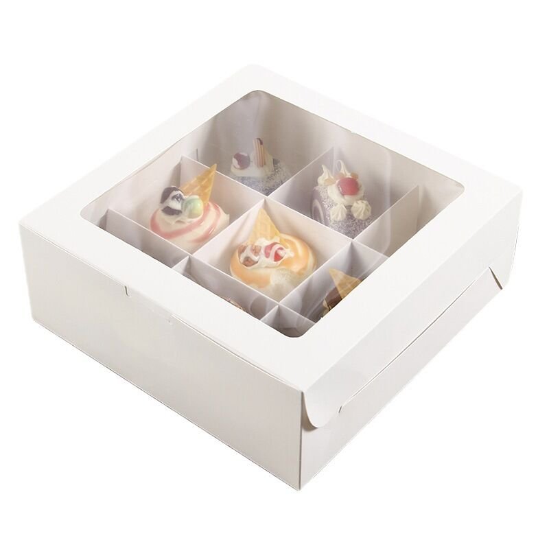 Packaging Boxes Chocolate Paper Boxes Cake Custom Logo Eco-friendly Paper Food Dessert Bonbons Truffles Paper Candy Boxes Foldable