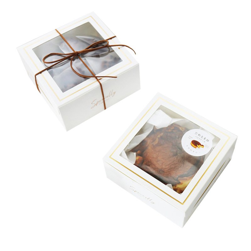 Packaging Boxes Chocolate Paper Boxes Cake Custom Logo Eco-friendly Paper Food Dessert Bonbons Truffles Paper Candy Boxes Foldable