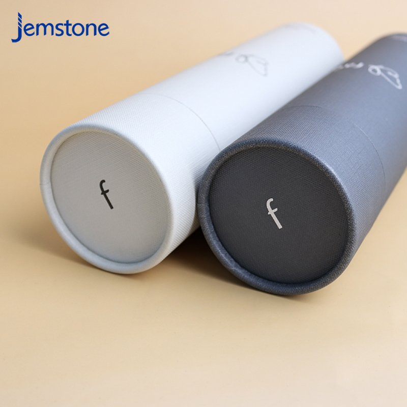 Logo Customized Design Empty Round Cylinder Cardboard Tube Box For Adult Products