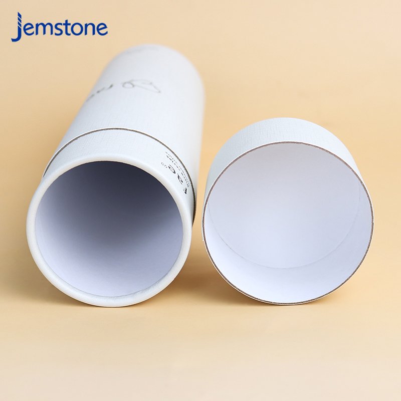 Logo Customized Design Empty Round Cylinder Cardboard Tube Box For Adult Products