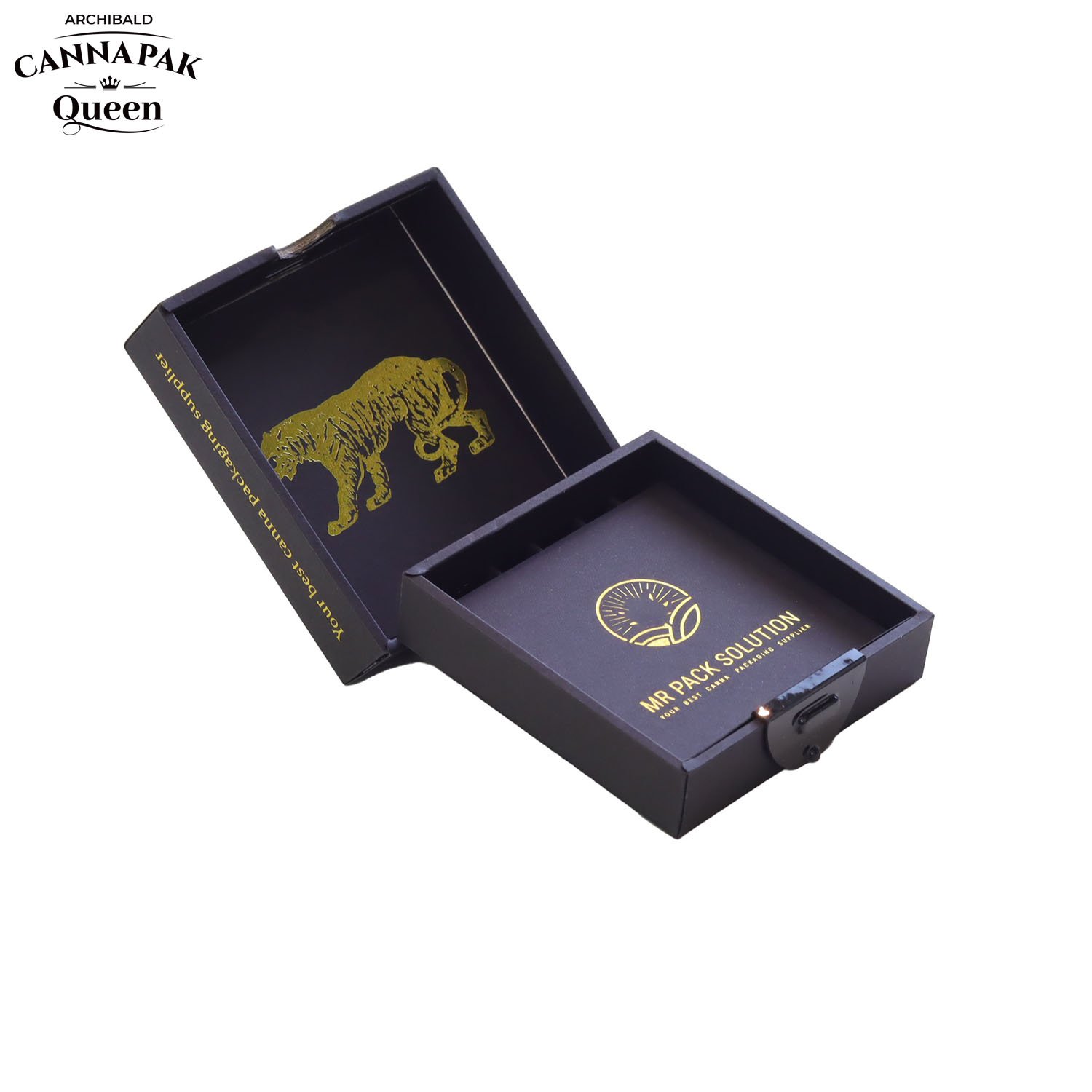 Archibald Top Selling Personalized Custom Logo Herb Tobacco Packaging Cr Childproof Pre Roll Packaging Boxes