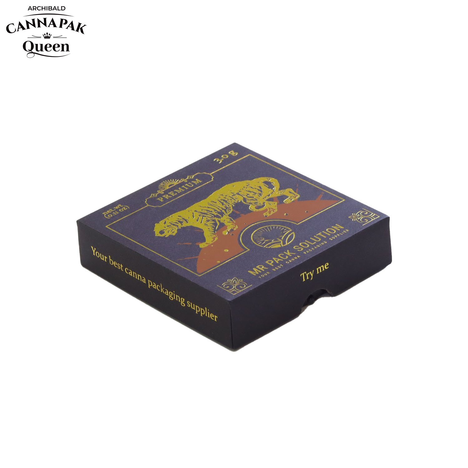 Archibald Top Selling Personalized Custom Logo Herb Tobacco Packaging Cr Childproof Pre Roll Packaging Boxes