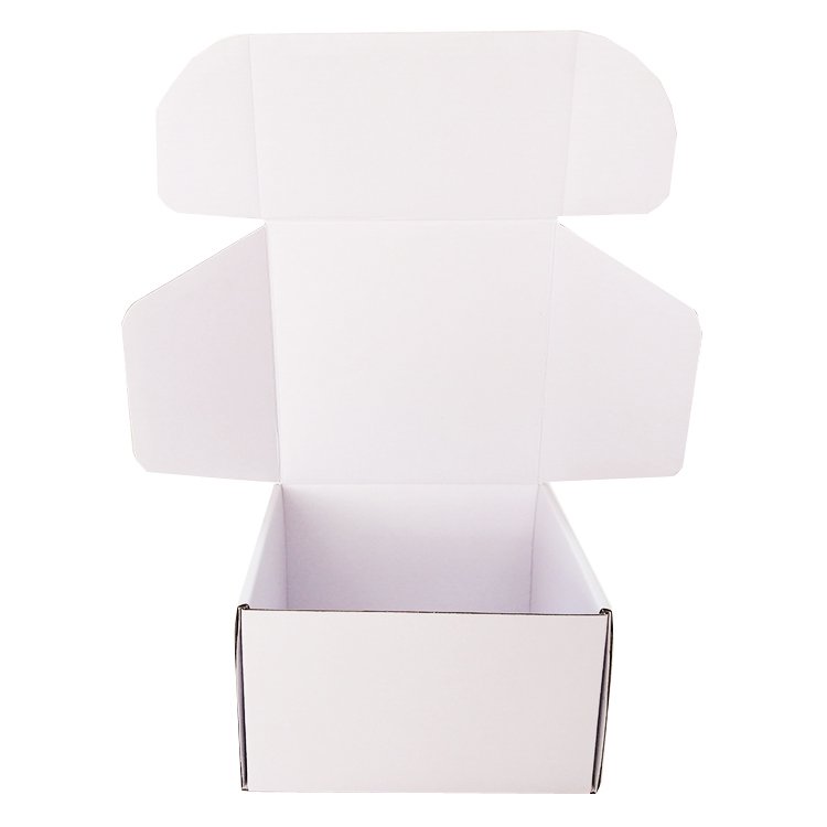 Custom Black Unique design Corrugated paper shipping packing box for underwear shoes gift