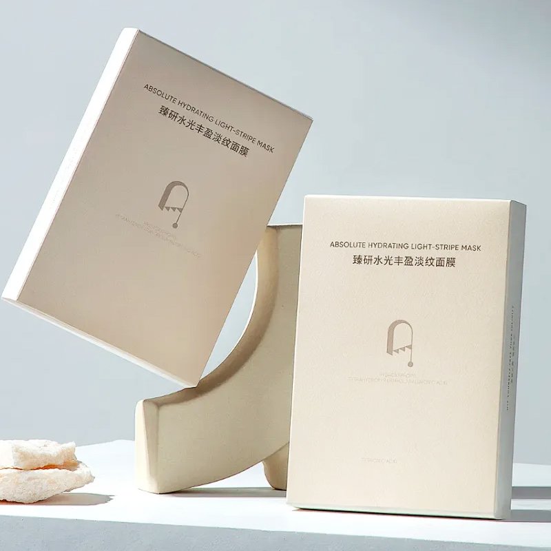 Factory wholesale luxury hair growth essential small box custom logo Cosmetic Carton Paper Small Gift Packaging Perfume Boxes