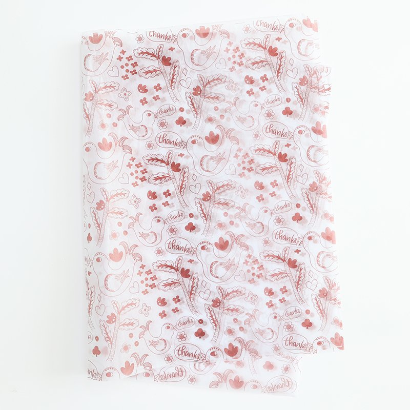 Custom Printed Logo Gift Tissue Paper Clothes Shoes Wrapping Tissue Packing Wrapping Tissue Paper