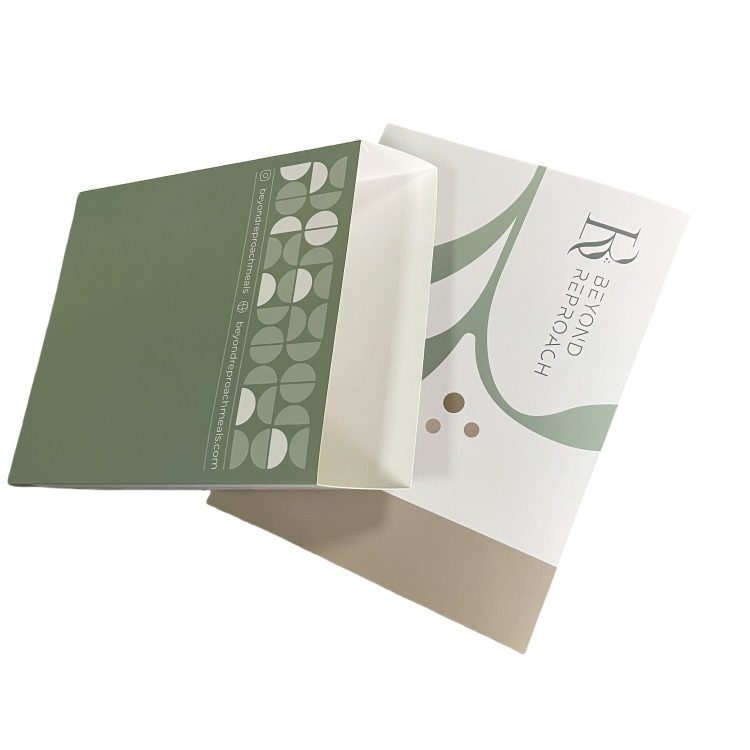 Customize Printing Box Sleeve Recyclable Fast Food Paper Cardboard Packaging Sleeve