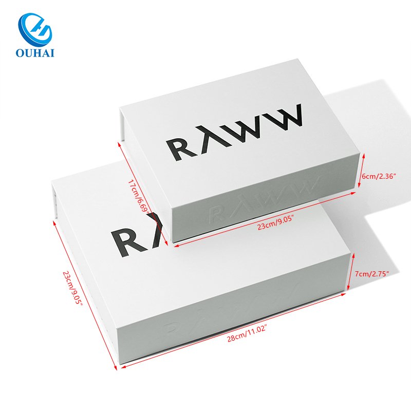 Recyclable Luxury Magnet Paper Box Custom Logo Hair Dryer Headphones Carton Folding Magnetic Gift Box Packaging Paper Box