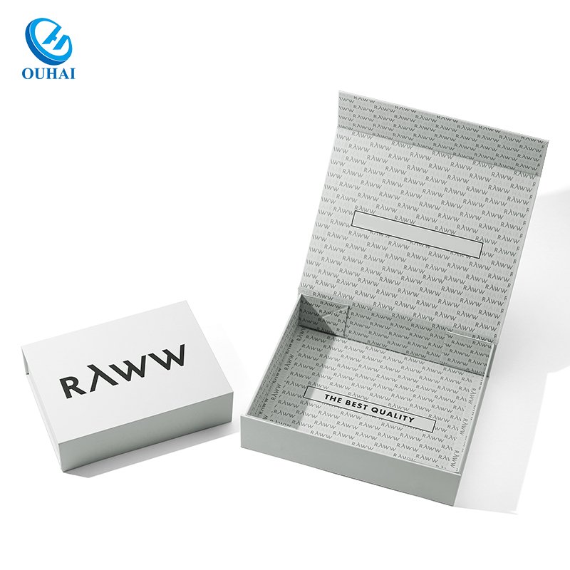 Recyclable Luxury Magnet Paper Box Custom Logo Hair Dryer Headphones Carton Folding Magnetic Gift Box Packaging Paper Box