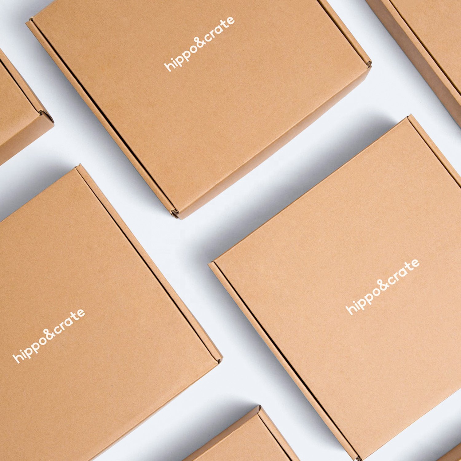 Custom Branded Logo Printed Eco Friendly Paper Mailer Cosmetic Skin Care Products Packing Shipping Box With Corrugated Insert