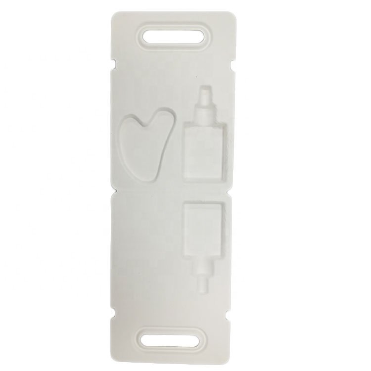 Customized scraping board pulp box 100% Compostable eco-friendly mold pulp box with elastic band Biodegradable Packaging